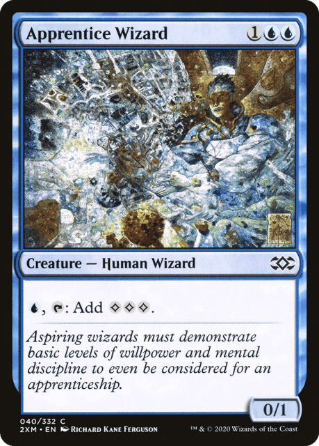 Apprentice Wizard (40) — Double Masters