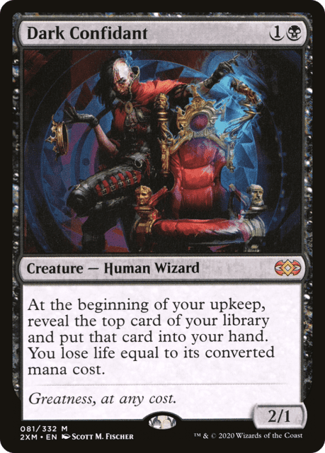 Dark Confidant (81) — Double Masters