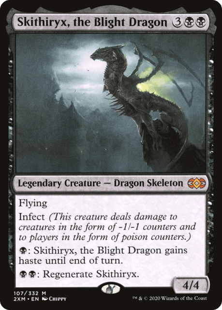 Skithiryx, the Blight Dragon (107) — Double Masters