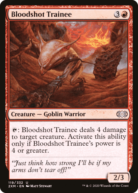 Bloodshot Trainee (119) — Double Masters