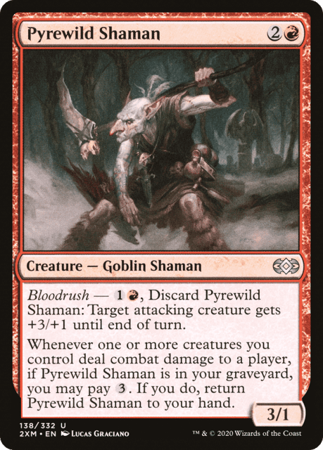 Pyrewild Shaman (138) — Double Masters