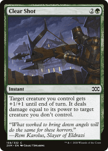 Clear Shot (159) — Double Masters