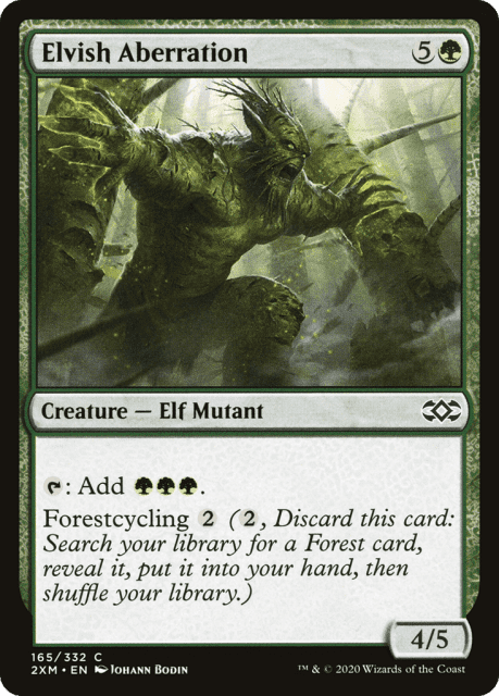Elvish Aberration (165) — Double Masters