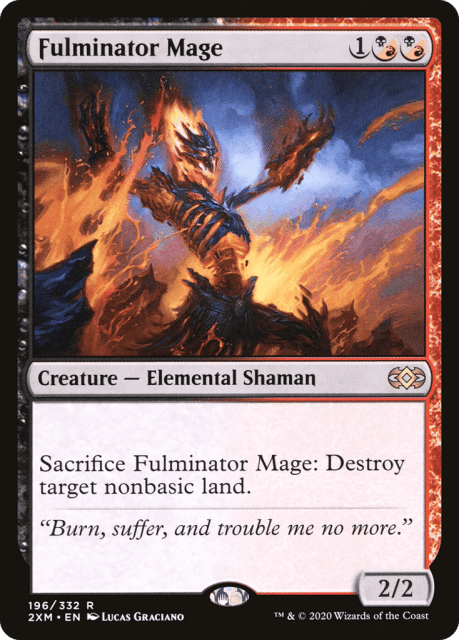 Fulminator Mage (196) — Double Masters