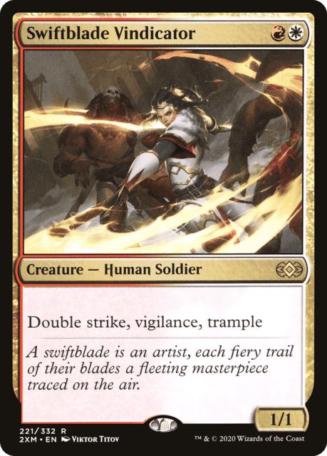Swiftblade Vindicator (221) — Double Masters