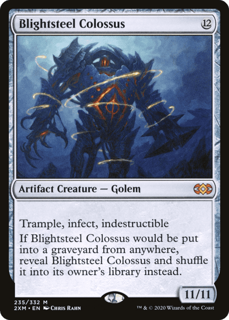 Blightsteel Colossus (235) — Double Masters