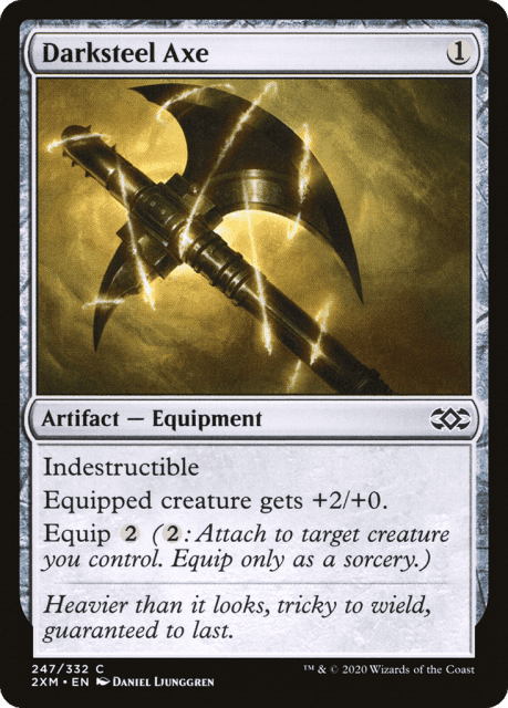 Darksteel Axe (247) — Double Masters