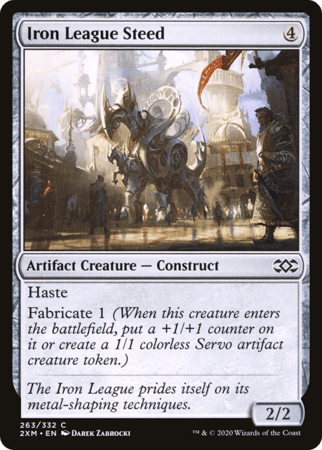Iron League Steed (263) — Double Masters