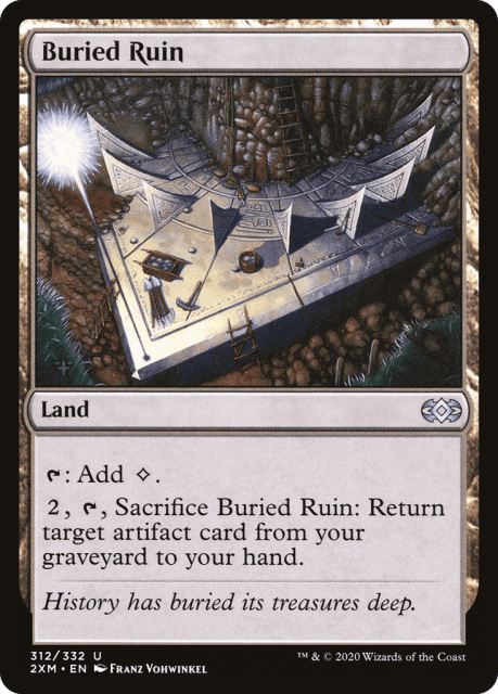 Buried Ruin (312) — Double Masters