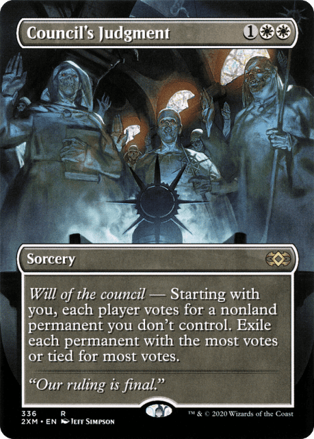 Council's Judgment (336) — Double Masters