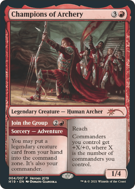 Champions of Archery // Join the Group (4) — 2019 Heroes of the Realm