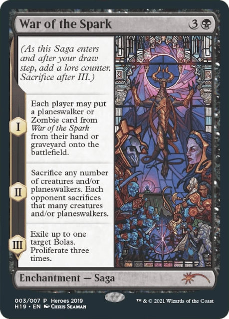 War of the Spark (3) — 2019 Heroes of the Realm