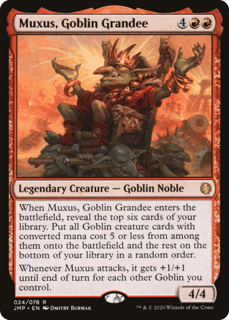 Muxus, Goblin Grandee (24) — Jumpstart