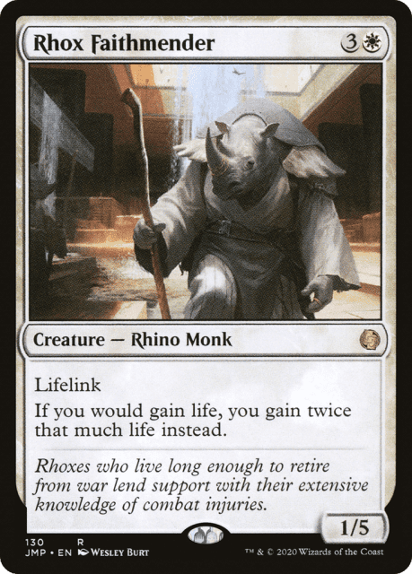 Rhox Faithmender (130) — Jumpstart