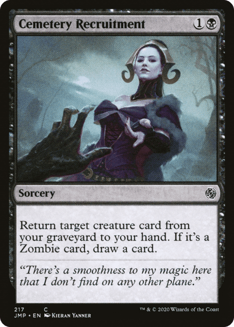 Cemetery Recruitment (217) — Jumpstart