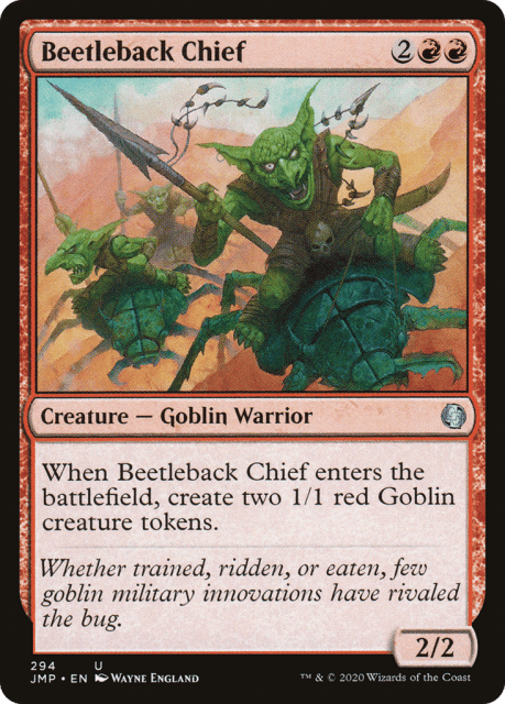 Beetleback Chief (294) — Jumpstart