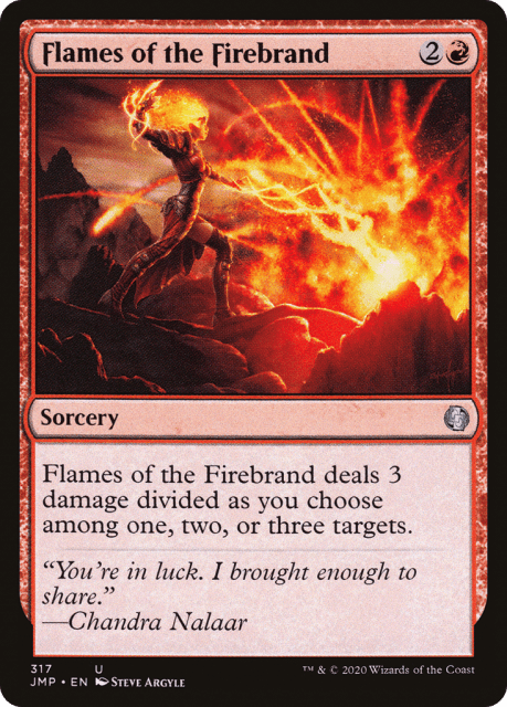 Flames of the Firebrand (317) — Jumpstart