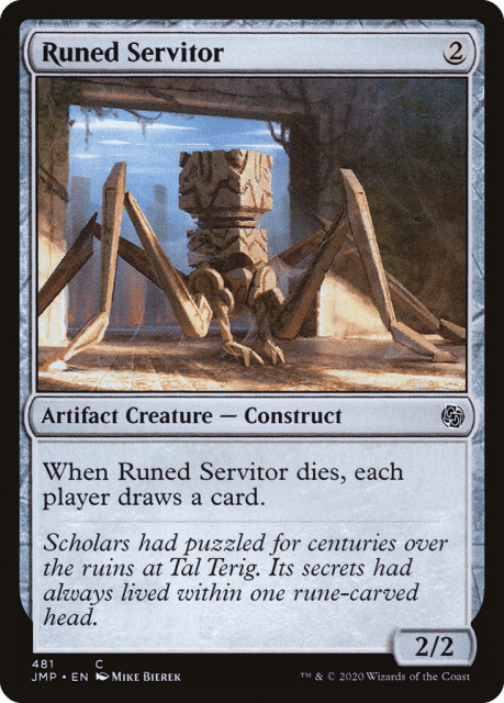 Runed Servitor (481) — Jumpstart