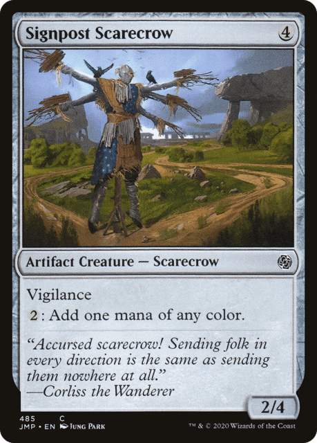 Signpost Scarecrow (485) — Jumpstart