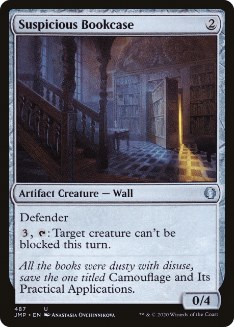 Suspicious Bookcase (487) — Jumpstart