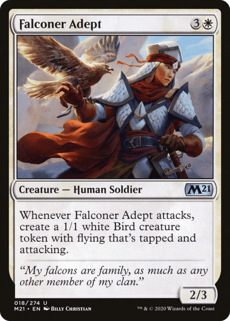 Falconer Adept (18) — Core Set 2021