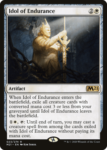 Idol of Endurance (23) — Core Set 2021