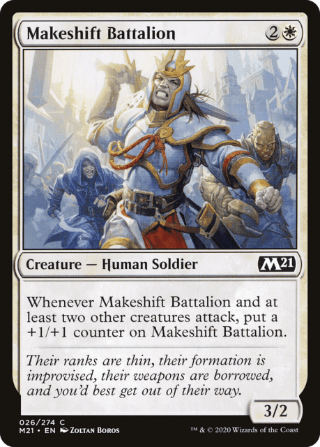 Makeshift Battalion (26) — Core Set 2021