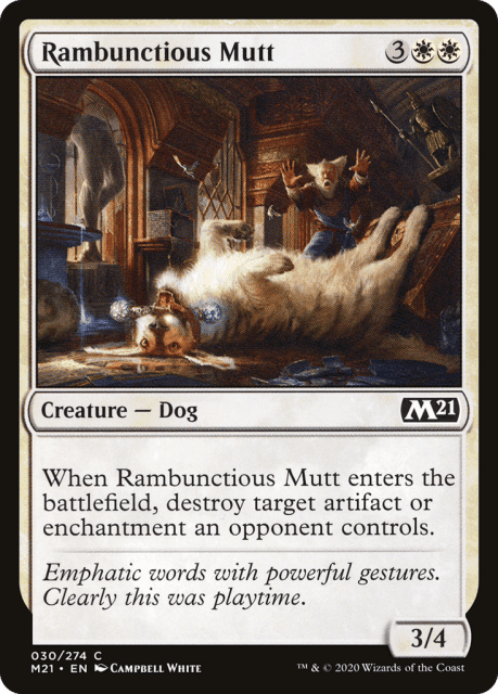 Rambunctious Mutt (30) — Core Set 2021