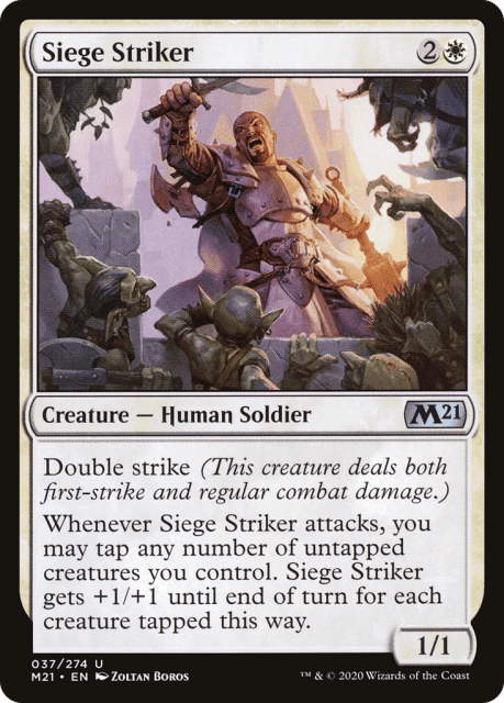Siege Striker (37) — Core Set 2021