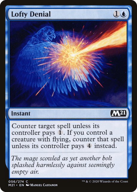 Lofty Denial (56) — Core Set 2021
