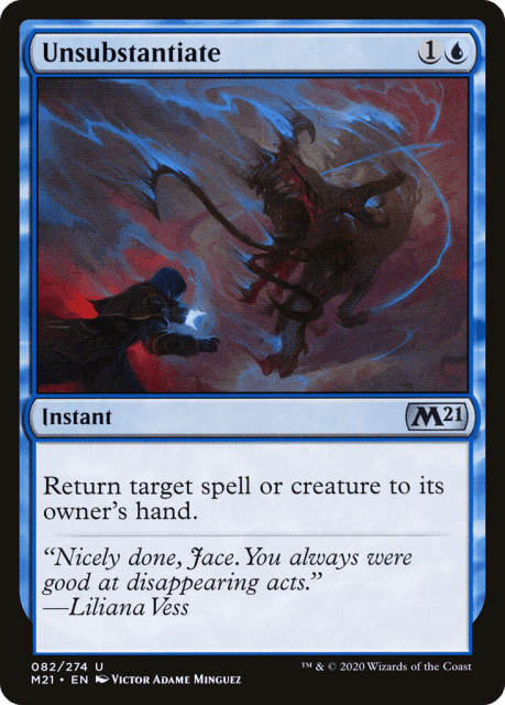 Unsubstantiate (82) — Core Set 2021