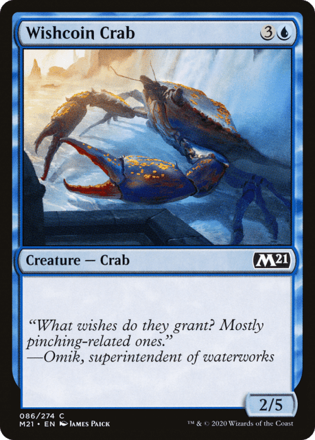Wishcoin Crab (86) — Core Set 2021