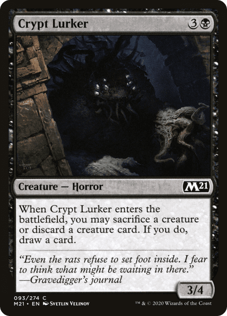 Crypt Lurker (93) — Core Set 2021