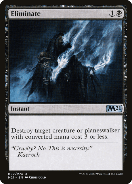 Eliminate (97) — Core Set 2021