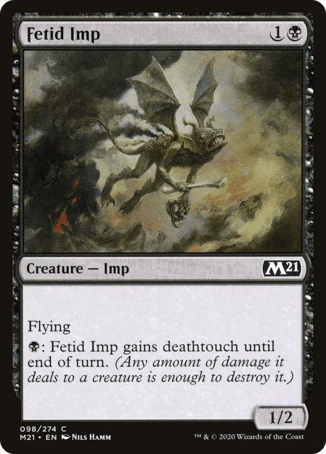 Fetid Imp (98) — Core Set 2021