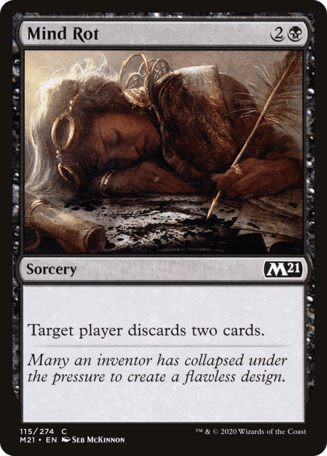 Mind Rot (115) — Core Set 2021