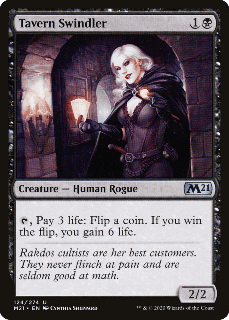 Tavern Swindler (124) — Core Set 2021