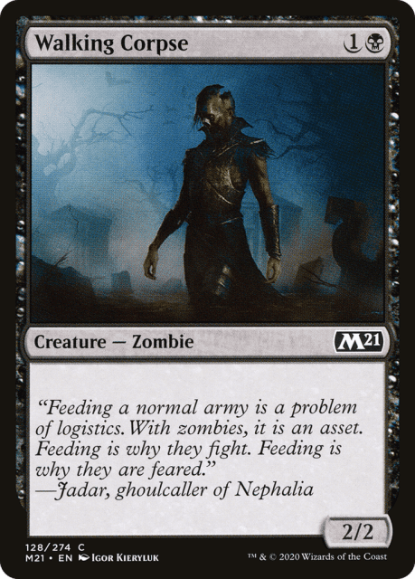 Walking Corpse (128) — Core Set 2021