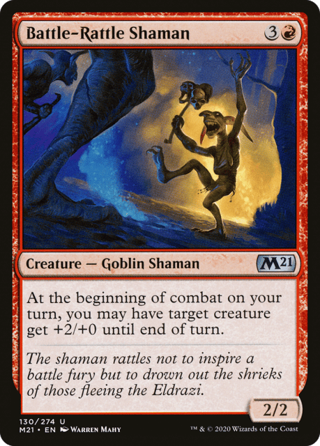 Battle-Rattle Shaman (130) — Core Set 2021