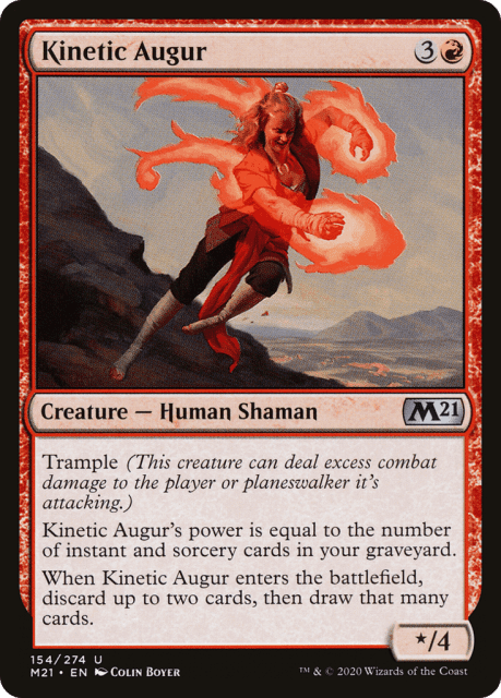 Kinetic Augur (154) — Core Set 2021