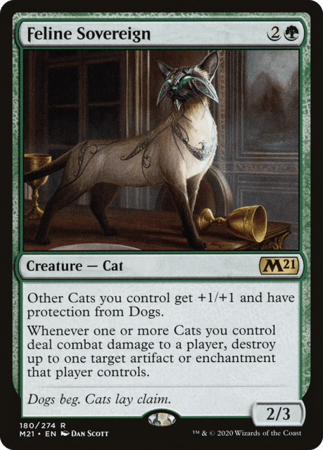 Feline Sovereign (180) — Core Set 2021