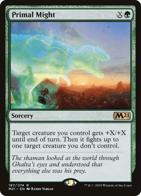 Primal Might (197) — Core Set 2021