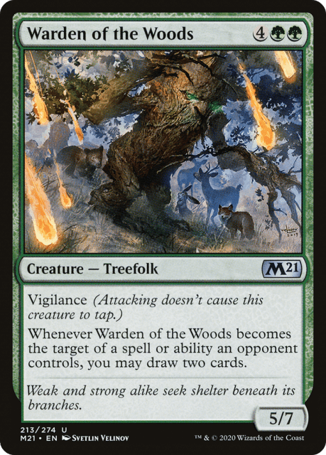 Warden of the Woods (213) — Core Set 2021