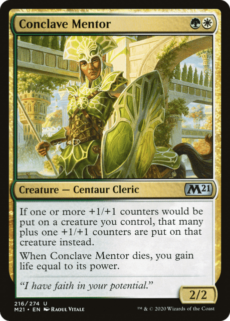 Conclave Mentor (216) — Core Set 2021