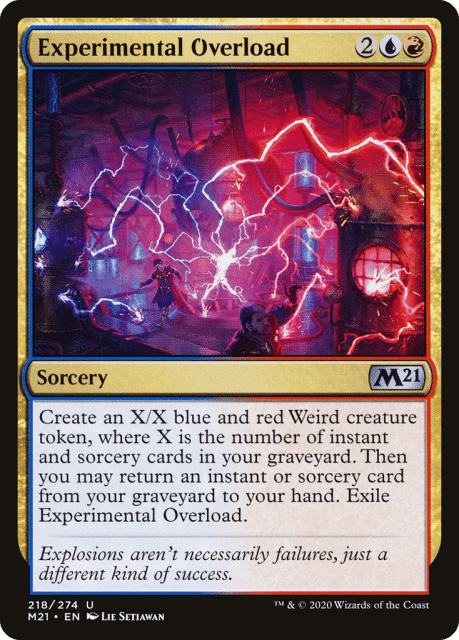 Experimental Overload (218) — Core Set 2021