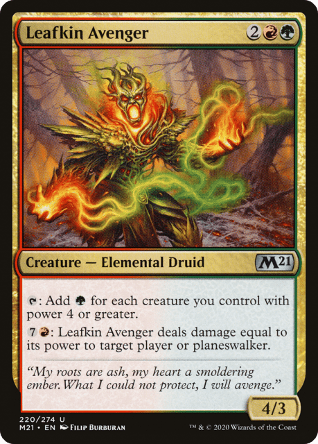 Leafkin Avenger (220) — Core Set 2021