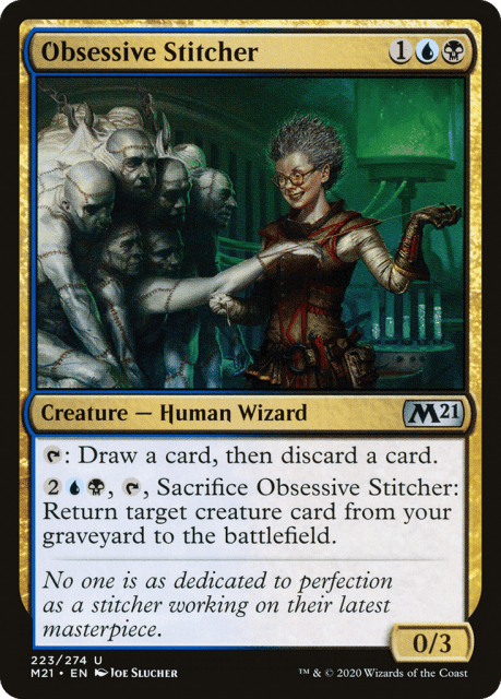 Obsessive Stitcher (223) — Core Set 2021