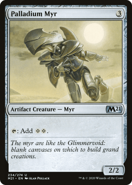 Palladium Myr (234) — Core Set 2021