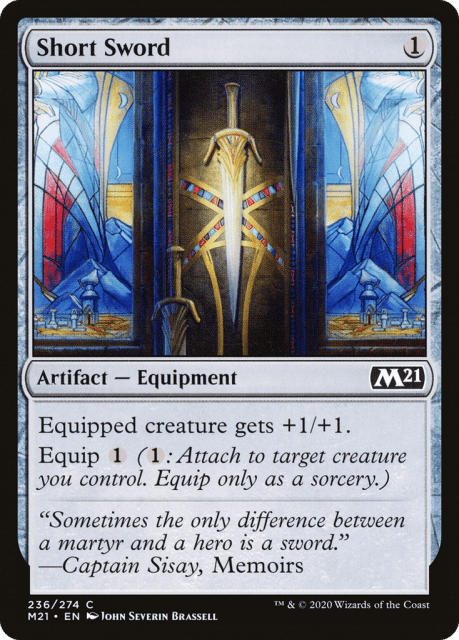 Short Sword (236) — Core Set 2021