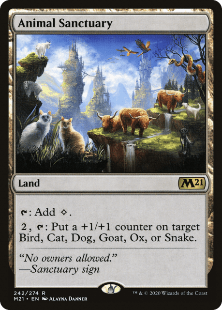 Animal Sanctuary (242) — Core Set 2021